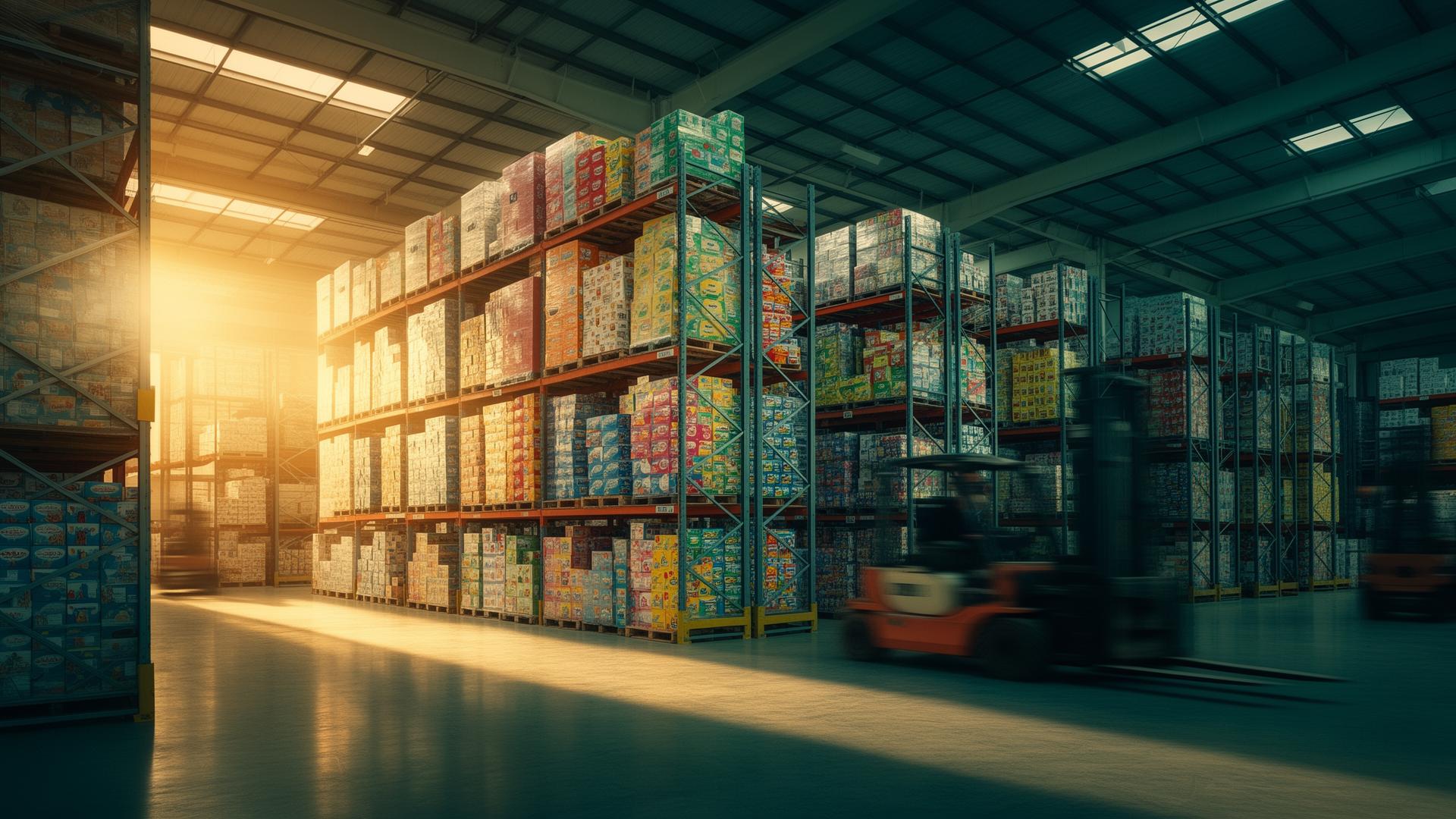 Thalath Distribution warehouse in Qatar